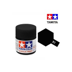 Tamiya TAM-81501 Pintura Acrílica 10 ml Negro X-1