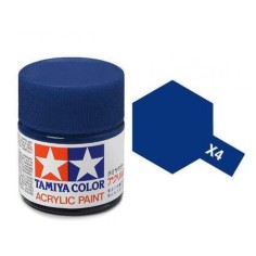 Tamiya TAM-81504 Pintura Acrílica 10 ml Azul X-4