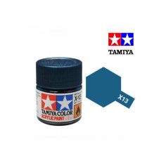Tamiya TAM-81513 Pintura Acrílica 10 ml Azul Metalizado X-13