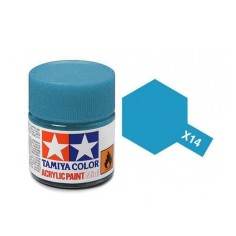 Tamiya TAM-81514 Pintura Acrílica 10 ml Azul Cielo X-14