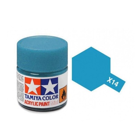 Tamiya TAM-81514 Pintura Acrílica 10 ml Azul Cielo X-14