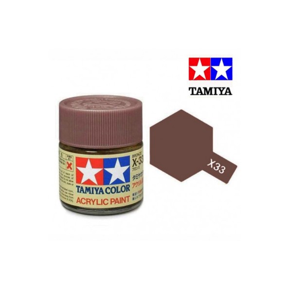 Tamiya TAM-81533 Pintura Acrílica 10 ml Bronce...