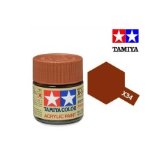 Tamiya TAM-81534 Pintura Acrílica 10 ml Marrón Metalizado...