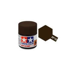 Tamiya TAM-81710 Pintura Acrílica 10 ml Marrón Mate XF-10