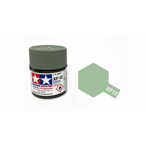 Tamiya TAM-81712 Pintura Acrílica 10 ml Gris JN...
