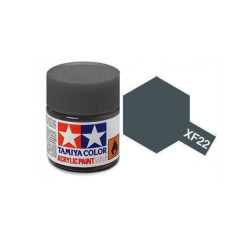 Tamiya TAM-81722 Pintura Acrílica 10 ml Gris RLM XF-22