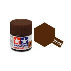 Tamiya TAM-81764 Pintura Acrílica 10 ml Rojo Marrón XF-64