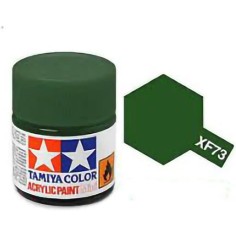 Tamiya TAM-81773 Pintura Acrílica 10 ml Marron JGSDF XF-73