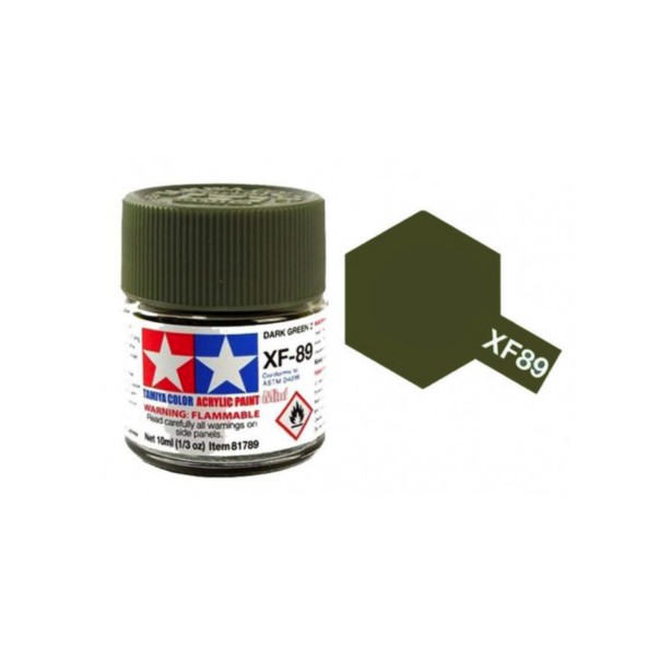Tamiya TAM-81789 Pintura Acrílica 10 ml Verde...