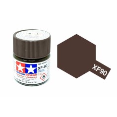 Tamiya TAM-81790 Pintura Acrílica 10 ml Rojo Marrón 2 XF-90