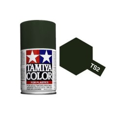 Tamiya TAM-85002 Pintura spray 100 ml Verde Oscuro TS-2