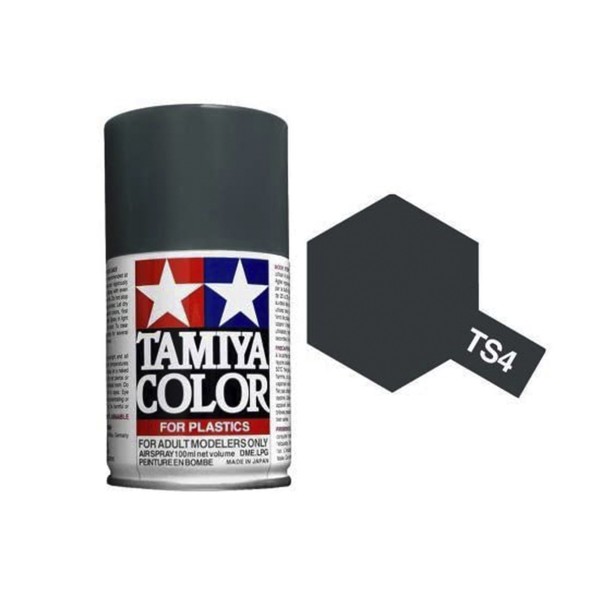 Tamiya TAM-85004 Pintura spray 100 ml Gris...