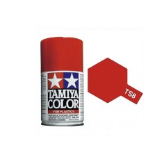 Tamiya TAM-85008 Pintura spray 100 ml Rojo Italia TS-8