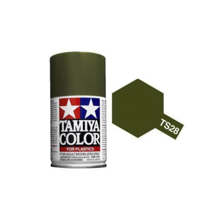 Tamiya TAM-85028 Pintura spray 100 ml Verde Oliva 2 TS-28