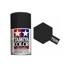 Tamiya TAM-85029 Pintura spray 100 ml Negro Semi Mate TS-29