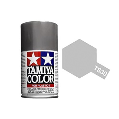 Tamiya TAM-85030 Pintura spray 100 ml Plata TS-30