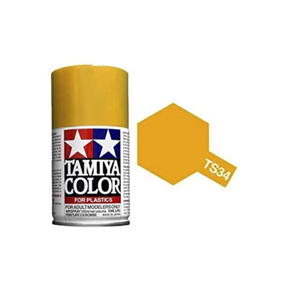 Tamiya TAM-85034 Pintura spray 100 ml Amarillo...