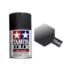 Tamiya TAM-85040 Pintura spray 100 ml Negro Metalizado TS-40