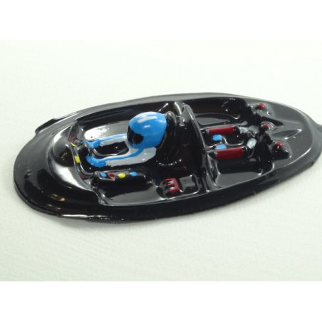 3D SRP 011003/B COCKPIT LEXAN DECORADO NISSAN R390 REPROTEC