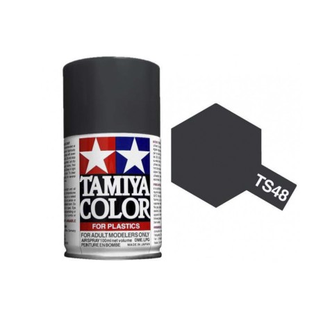 Tamiya TAM-85048 Pintura spray 100 ml Gris Helicoptero TS-48