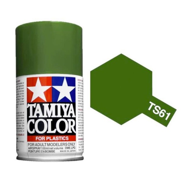 Tamiya TAM-85061 Pintura spray 100 ml verde...