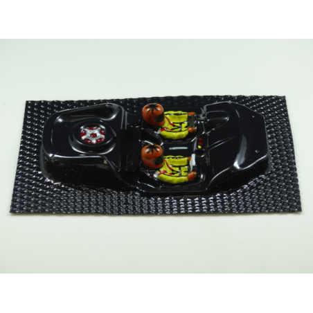 3D SRP 011005/B COCKPIT LEXAN DECORADO ASTOM MARTIN DBR9 BLACK ARROW