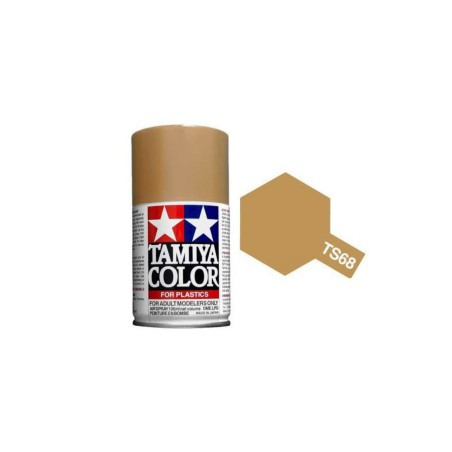 Tamiya TAM-85068 Pintura spray 100 ml Madera Dech Tan TS-68