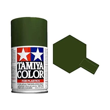 Tamiya TAM-85070 Pintura spray 100 ml Oliva Apagado TS-70