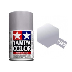 Tamiya TAM-85083 Pintura spray 100 ml Plata Metalizado TS-83