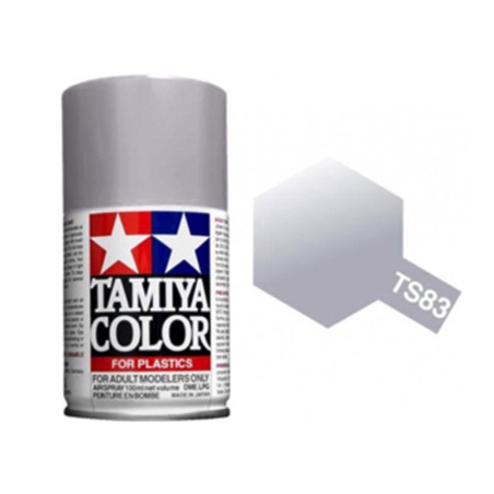 Tamiya TAM-85083 Pintura spray 100 ml Plata Metalizado TS-83