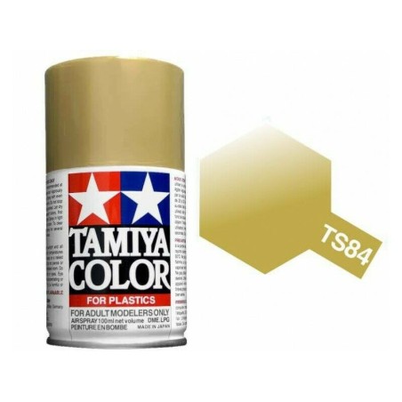 Tamiya TAM-85084 Pintura spray 100 ml Oro Metalizado TS-84