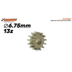 Scaleauto SC-1096E67 Piñón 13 dientes ergal diam 6.75mm