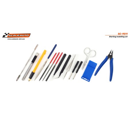 Scaleauto SC-9511 Pack herramientas básicas modelismo