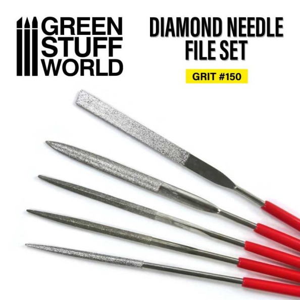 Green Stuff World Lima diamantadas - grano 150...