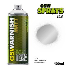 Green Stuff World Spray Barniz - Mate 400ml