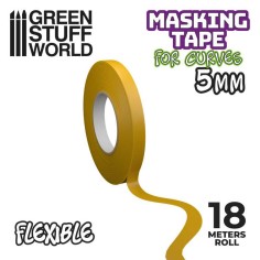 Green Stuff World Cinta enmascarar flexible 5mm x 18m