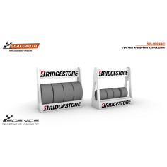 Scaleauto SC-10248C Carrito neumaticos Bridgestone...