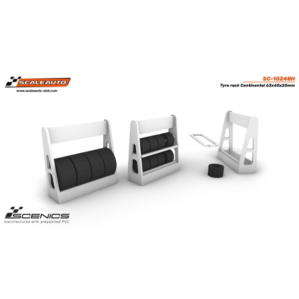 Scaleauto SC-10248H Carrito neumaticos...