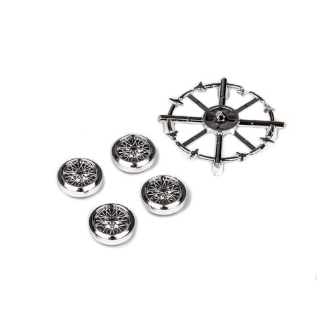 Cartrix Llantas de radios clásicas + palomillas