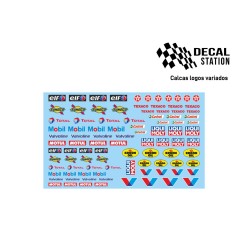 Decal Station DSC-0072-32 Calcas al agua logos variados