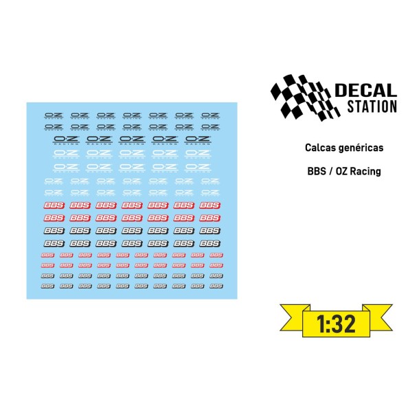 Decal Station DSC-0158-32 Calcas al agua...