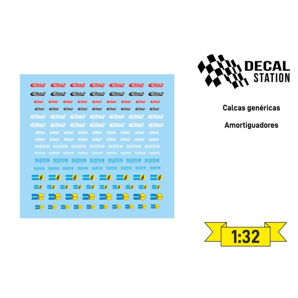 Decal Station DSC-0157-32 Calcas al agua Logos...