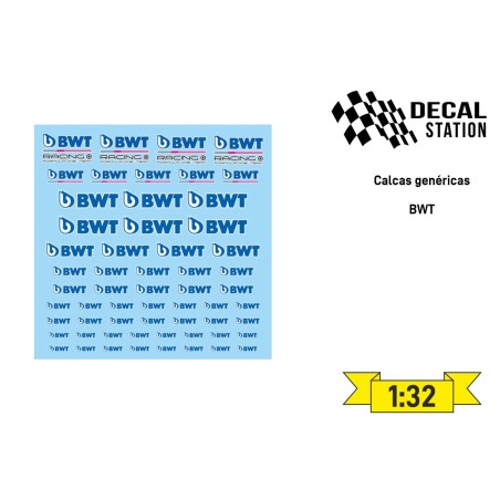 Decal Station DSC-0148-32 Calcas al agua Logos BWT