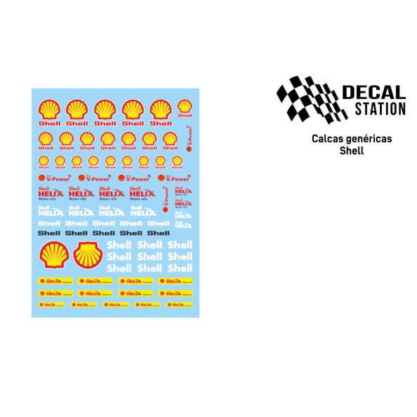 Decal Station DSC-0028-32 Calcas al agua Logos...