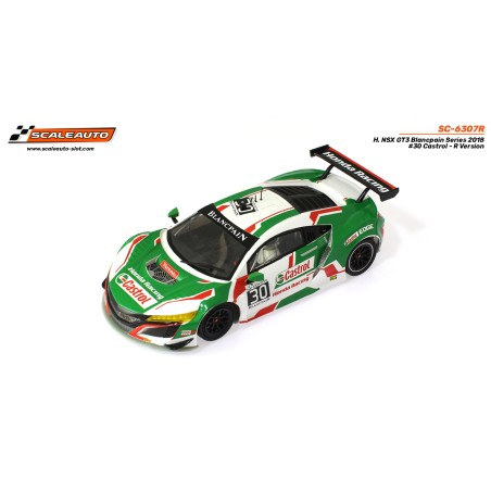 Scaleauto SC-6307R Honda NSX GT3 Blancpain Series 2018 n30 Castrol
