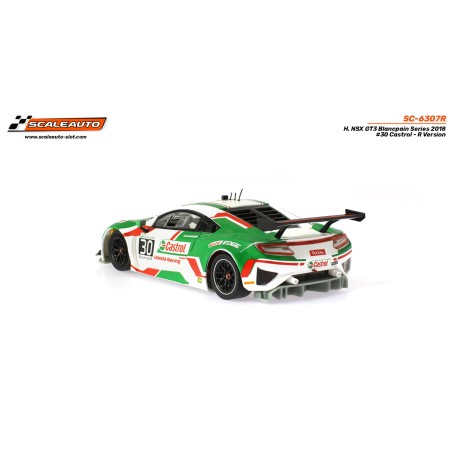Scaleauto SC-6307R Honda NSX GT3 Blancpain Series 2018 n30 Castrol