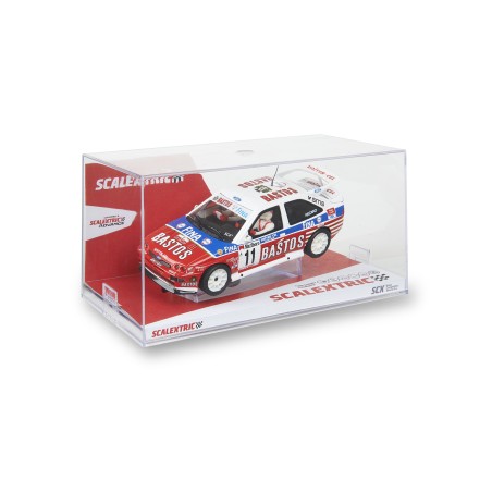 Coche Scalextric Ford Escort Cosworth n11 Bastos Rally Ypres 1995
