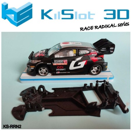 Kilslot KS-RRN2 Chasis 3d angular RACE RADIKAL Toyota Yaris WRC1 Avant
