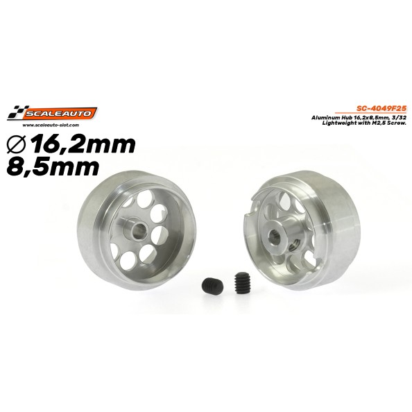 Scaleauto SC-4049F25 Llanta aluminio 16.2x8.5...