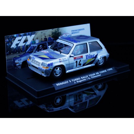 Fly A2061 Renault 5 GT Turbo Rally Tour de Corse 1990 Ragnotti / Thimonier